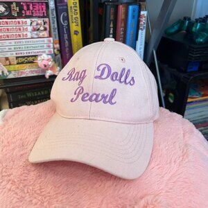 LIDS CUTE PINK RAG DOLLS PEARL HAT
